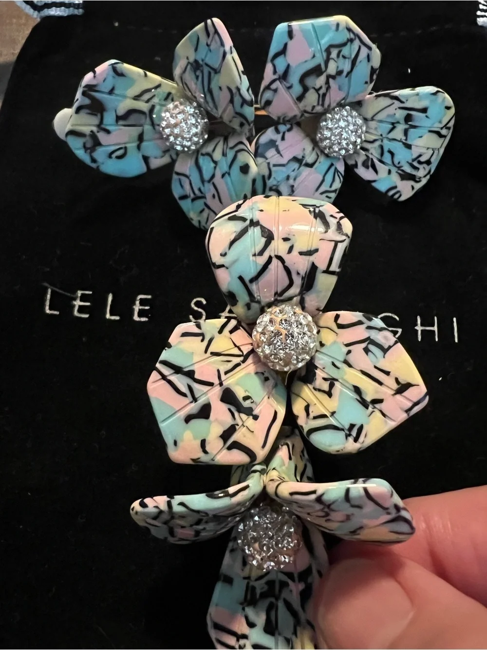 🔥🔥ONE ITEM DEAL OF THE DAY LELE SADOUGUI Authentic Earrings Reduced Buy Now Save